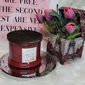 Sterling Home APPLE CIDER  Scented Candle  17 OZ- 482 G